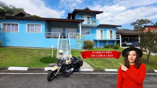 Casa de Condomínio com 4 Quartos à venda, 404m² no Roseira, Mairiporã