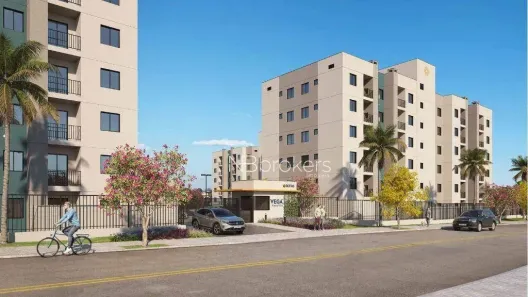 Apartamento com 2 Quartos à venda, 47m² no Cidade Industrial, Curitiba