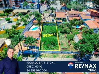 Lote/Terreno à venda, 360m² no Ponta Negra, Natal