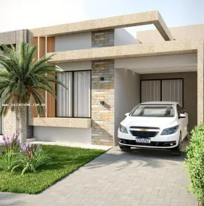Casa de Condomínio com 3 Quartos à venda, 91m² no Jardim Ecoville I, Cambé