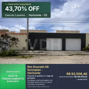 Casa com 2 Quartos à venda, 60m² no Dourado, Horizonte