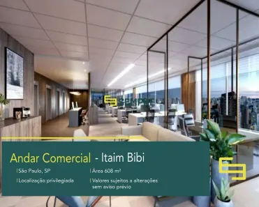 Imóvel Comercial para alugar, 608m² no Itaim Bibi, São Paulo