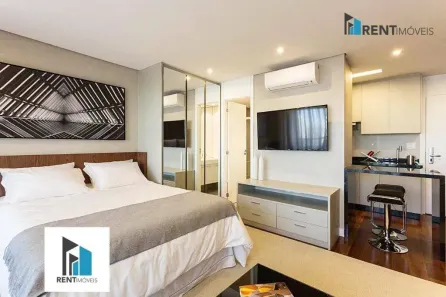 Apartamento com 1 Quarto para alugar, 41m² no Brooklin Paulista, São Paulo