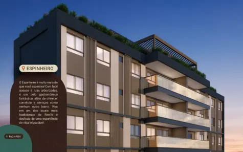 Apartamento com 4 Quartos à venda, 123m² no Espinheiro, Recife