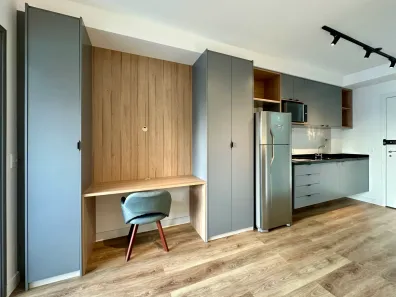 Apartamento com 1 Quarto para alugar, 30m² no Jardim das Acácias, São Paulo