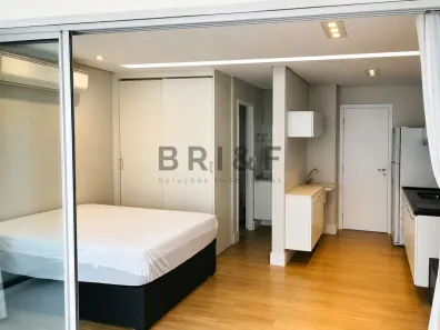 Apartamento com 1 Quarto para alugar, 39m² no Brooklin Paulista, São Paulo