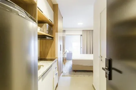 Kitnet com 1 Quarto à venda, 37m² no Indianópolis, São Paulo