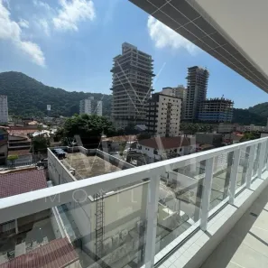 Apartamento com 2 Quartos para alugar, 70m² no Canto do Forte, Praia Grande