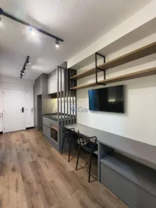 Apartamento com 1 Quarto para venda ou aluguel, 30m² no Santo Amaro, São Paulo
