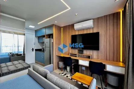 Apartamento com 1 Quarto para alugar, 25m² no Santo Amaro, São Paulo