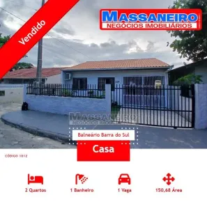 Casa com 2 Quartos à venda, 150m² no Centro, Balneário Barra do Sul