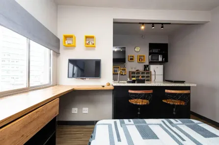 Apartamento com 1 Quarto para alugar, 30m² no Bela Vista, São Paulo