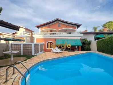 Casa de Condomínio com 5 Quartos para venda ou aluguel, 604m² no Condomínio Bosque Imperial, São José dos Campos