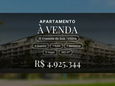 Apartamento com 4 Quartos à venda, 362m² no Enseada do Suá, Vitória