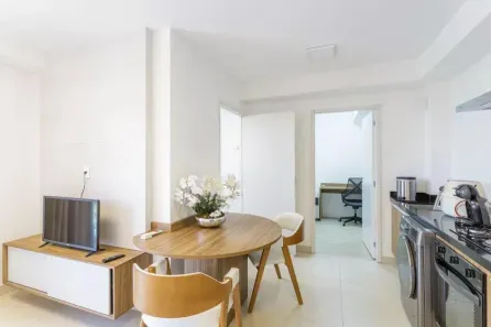 Kitnet com 1 Quarto à venda, 37m² no Indianópolis, São Paulo