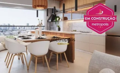 Apartamento com 3 Quartos à venda, 84m² no Vila Floresta, Santo André
