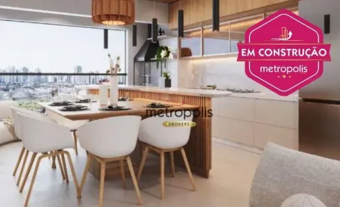 Apartamento com 3 Quartos à venda, 90m² no Vila Floresta, Santo André