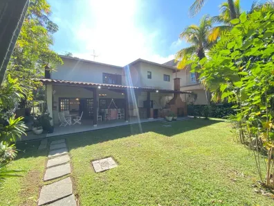 Casa de Condomínio com 4 Quartos para alugar, 398m² no Enseada, Guarujá