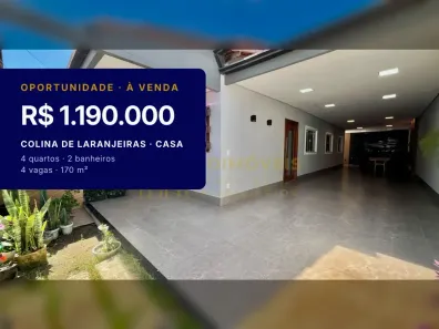 Casa com 4 Quartos à venda, 170m² no Colina de Laranjeiras, Serra