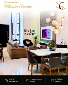 Casa de Condomínio com 3 Quartos à venda, 202m² no Cézar de Souza, Mogi das Cruzes
