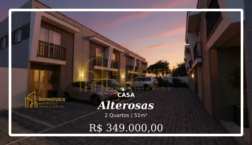 Casa com 2 Quartos à venda, 51m² no Alterosas, Serra
