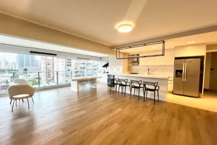 Apartamento com 3 Quartos para alugar, 133m² no Vila Gertrudes, São Paulo