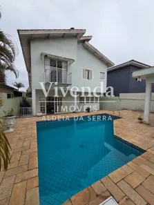 Casa de Condomínio com 4 Quartos para alugar, 338m² no Morada das Flores (Aldeia da Serra), Santana de Parnaíba