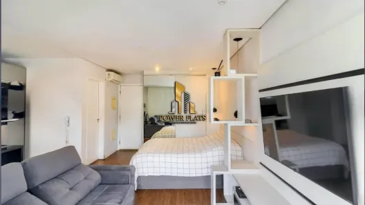 Apartamento com 1 Quarto à venda, 38m² no Santo Amaro, São Paulo