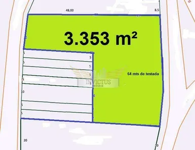 Lote/Terreno à venda, 3353m² no Campestre, Santo André