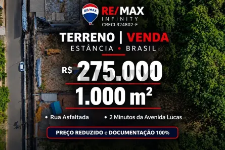 Lote/Terreno à venda, 1000m² no Jardim Estância Brasil, Atibaia