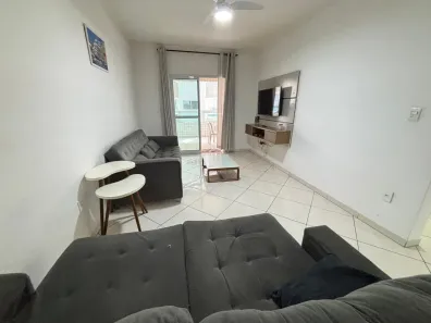Apartamento com 2 Quartos para alugar, 98m² no Guilhermina, Praia Grande