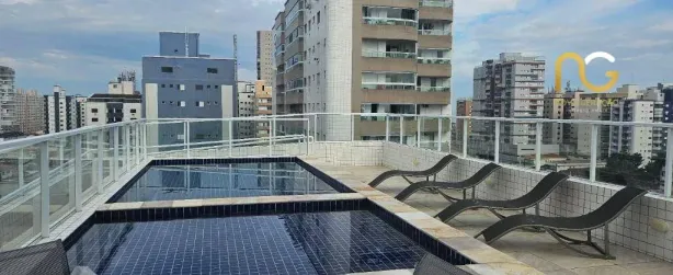Apartamento com 2 Quartos à venda, 69m² no Guilhermina, Praia Grande