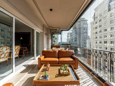 Apartamento com 4 Quartos para alugar, 585m² no Jardim Paulistano, São Paulo