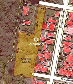 Lote/Terreno à venda, 3836m² no Nossa Senhora do Perpétuo Socorro, Santa Maria
