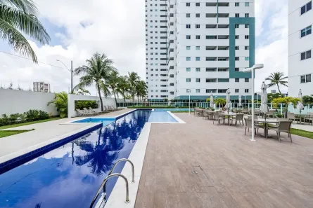 Apartamento com 3 Quartos para alugar, 82m² no Bessa, João Pessoa