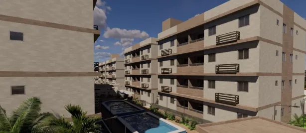 Apartamento com 2 Quartos à venda, 55m² no José Américo de Almeida, João Pessoa
