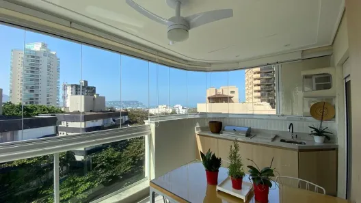 Apartamento com 4 Quartos para alugar, 180m² no Enseada, Guarujá