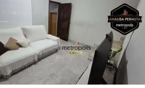 Sobrado com 3 Quartos à venda, 147m² no Jardim do Estádio, Santo André