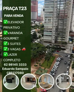 Apartamento com 4 Quartos à venda, 177m² no Setor Bueno, Goiânia