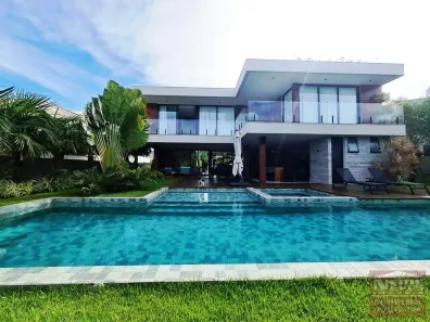 Casa de Condomínio com 5 Quartos à venda, 830m² no Busca Vida (Abrantes), Camaçari