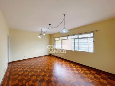 Apartamento com 3 Quartos para venda ou aluguel, 118m² no Embaré, Santos