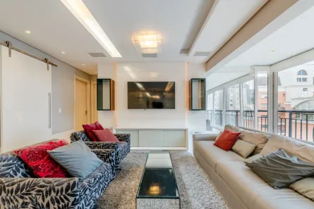 Apartamento com 3 Quartos para alugar, 141m² no Jardim Europa, Porto Alegre