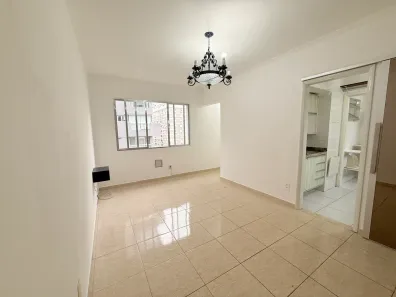 Apartamento com 1 Quarto para alugar, 55m² no Pompéia, Santos