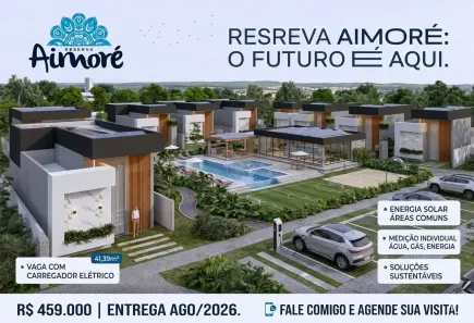 Apartamento com 2 Quartos à venda, 41m² no Parque Nascente do Rio Capivara, Camaçari
