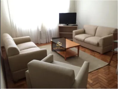Flat com 3 Quartos para alugar, 95m² no Moema, São Paulo