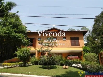 Sobrado com 4 Quartos para alugar, 400m² no Residencial Morada dos Pássaros-Aldeia da Serra, Barueri