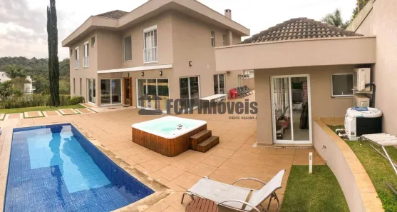 Casa de Condomínio com 4 Quartos à venda, 418m² no Jardim Indaiá, Embu das Artes