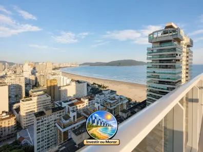 Apartamento com 2 Quartos à venda, 73m² no Gonzaga, Santos