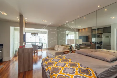 Apartamento com 1 Quarto para alugar, 44m² no Indianópolis, São Paulo