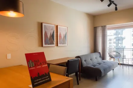 Apartamento com 1 Quarto para alugar, 42m² no Vila Nova Conceição, São Paulo